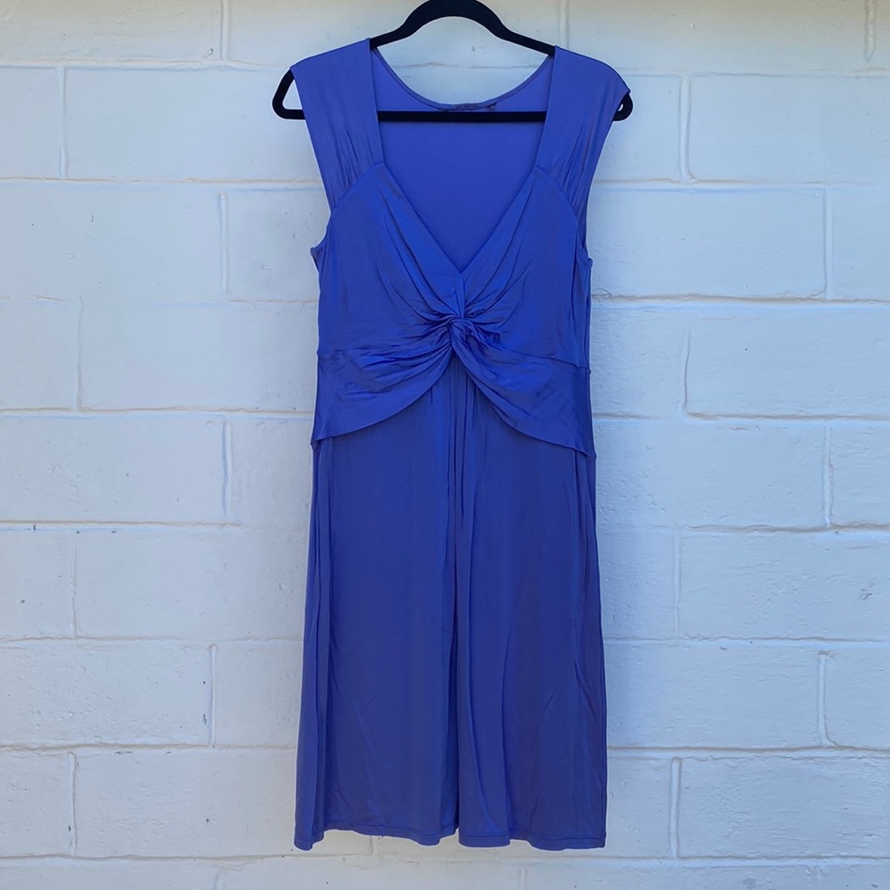 BCBG Max Azria | periwinkle dress | size L